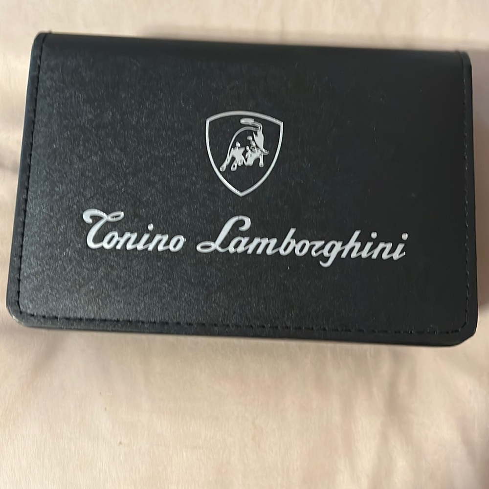 Tonino Lamborghini stainless steel watch.